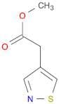 4-Isothiazoleacetic acid, methyl ester
