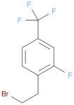 1-(2-bromoethyl)-2-fluoro-4-(trifluoromethyl)benzene