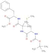 L-Phenylalanine, N-[N-[N-[(1,1-dimethylethoxy)carbonyl]-L-methionyl]-2-methylalanyl]-, methyl este…