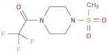 Ethanone, 2,2,2-trifluoro-1-[4-(methylsulfonyl)-1-piperazinyl]-