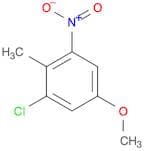 1-Chloro-5-methoxy-2-methyl-3-nitrobenzene
