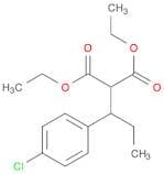 Propanedioic acid, [1-(4-chlorophenyl)propyl]-, diethyl ester