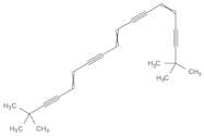 5,9,13-Octadecatriene-3,7,11,15-tetrayne, 2,2,17,17-tetramethyl-