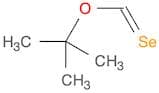 Methaneselenoic acid, O-(1,1-dimethylethyl) ester