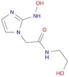 1H-Imidazole-1-acetamide,2-(hydroxyamino)-N-(2-hydroxyethyl)-