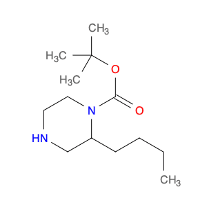 1-Piperazinecarboxylic acid, 2-butyl-, 1,1-dimethylethyl ester