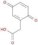 1,4-Cyclohexadiene-1-acetic acid, 3,6-dioxo-