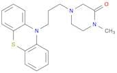 Piperazinone, 1(or 4)-methyl-4(or 1)-[3-(10H-phenothiazin-10-yl)propyl]- (9CI)