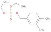 Phosphoric acid,(3,4-dimethylphenyl)methyl diethyl ester