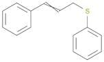 Benzene, [(3-phenyl-2-propen-1-yl)thio]-