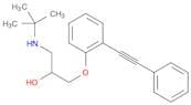 2-Propanol, 1-[(1,1-dimethylethyl)amino]-3-[2-(2-phenylethynyl)phenoxy]-