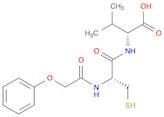 D-Valine, N-[N-(phenoxyacetyl)-L-cysteinyl]- (9CI)
