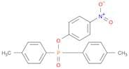 Phosphinic acid, bis(4-methylphenyl)-, 4-nitrophenyl ester (9CI)
