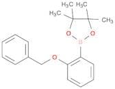 1,3,2-Dioxaborolane, 4,4,5,5-tetramethyl-2-[2-(phenylmethoxy)phenyl]-