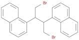 Naphthalene, 1,1'-[1,2-bis(bromomethyl)-1,2-ethanediyl]bis- (9CI)