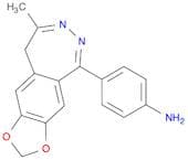 4-(8-Methyl-9H-[1,3]dioxolo[4',5':4,5]benzo[1,2-d][1,2]diazepin-5-yl)aniline