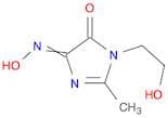 1H-Imidazole-4,5-dione, 1-(2-hydroxyethyl)-2-methyl-, 4-oxime