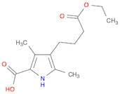 1H-Pyrrole-3-propanoic acid, 5-carboxy-2,4-dimethyl-, 3-ethyl ester