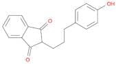 1H-Indene-1,3(2H)-dione, 2-[3-(4-hydroxyphenyl)propyl]-