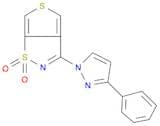 Thieno[3,4-d]isothiazole, 3-(3-phenyl-1H-pyrazol-1-yl)-, 1,1-dioxide