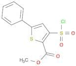 Methyl 3-(chlorosulfonyl)-5-phenylthiophene-2-carboxylate