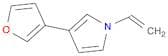 1H-Pyrrole, 1-ethenyl-3-(3-furanyl)-