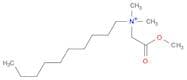 1-Decanaminium, N-(2-methoxy-2-oxoethyl)-N,N-dimethyl-