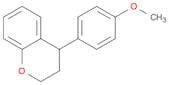 2H-1-Benzopyran, 3,4-dihydro-4-(4-methoxyphenyl)-