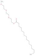 Hexadecanoic acid, 2-[2-(2-methoxyethoxy)ethoxy]ethyl ester