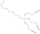 Propanenitrile, 3,3',3''-[[(8-mercaptooctyl)silylidyne]tris(oxy)]tris-