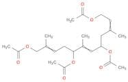 2,6,10-Dodecatriene-1,5,8,12-tetrol, 2,6,10-trimethyl-, 1,5,8,12-tetraacetate