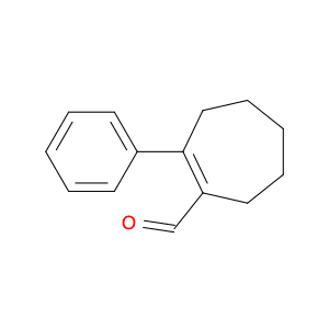 1-Cycloheptene-1-carboxaldehyde, 2-phenyl-