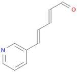 2,4-Pentadienal, 5-(3-pyridinyl)-, (2E,4E)-