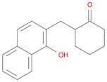 Cyclohexanone, 2-[(1-hydroxy-2-naphthalenyl)methyl]-