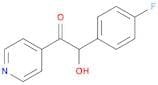 Ethanone, 2-(4-fluorophenyl)-2-hydroxy-1-(4-pyridinyl)-