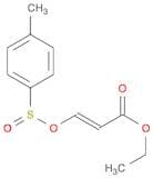 2-Propenoic acid, 3-[[(4-methylphenyl)sulfinyl]oxy]-, ethyl ester, (E)- (9CI)
