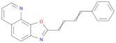 Oxazolo[4,5-h]quinoline, 2-(4-phenyl-1,3-butadien-1-yl)-