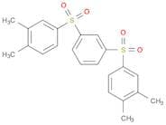 Benzene, 1,3-bis[(3,4-dimethylphenyl)sulfonyl]-
