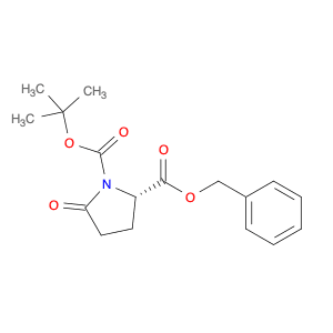 1,2-Pyrrolidinedicarboxylic acid, 5-oxo-, 1-(1,1-dimethylethyl) 2-(phenylmethyl) ester, (2S)-