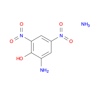 Phenol, 2-amino-4,6-dinitro-, monoammonium salt (8CI,9CI)