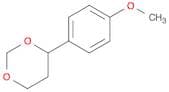 1,3-Dioxane, 4-(4-methoxyphenyl)-