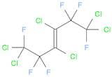 3-Hexene, 1,1,3,4,6,6-hexachloro-1,2,2,5,5,6-hexafluoro-, (E)- (9CI)