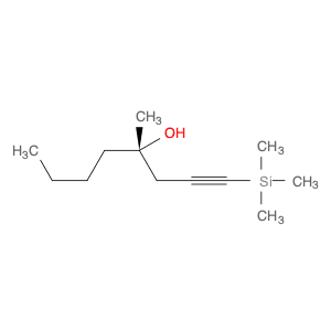 1-Octyn-4-ol, 4-methyl-1-(trimethylsilyl)-, (S)- (9CI)