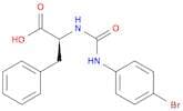 Phenylalanine, N-[[(4-bromophenyl)amino]carbonyl]-