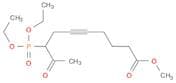 5-Decynoic acid, 8-(diethoxyphosphinyl)-9-oxo-, methyl ester