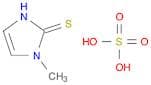 2H-Imidazole-2-thione, 1,3-dihydro-1-methyl-, sulfate (1:1)