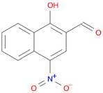 2-Naphthalenecarboxaldehyde, 1-hydroxy-4-nitro-