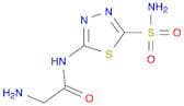 2-Amino-N-(5-sulfamoyl-1,3,4-thiadiazol-2-yl)acetamide