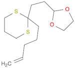 1,3-Dithiane, 2-[2-(1,3-dioxolan-2-yl)ethyl]-2-(4-penten-1-yl)-