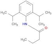 Butanamide, N-[2,6-bis(1-methylethyl)phenyl]-